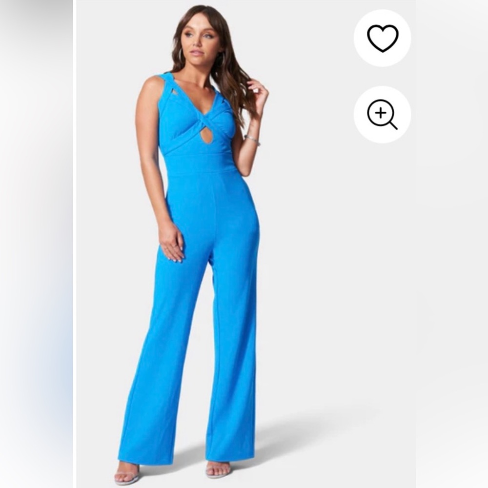 Bebe Wide Leg Jumpsuit